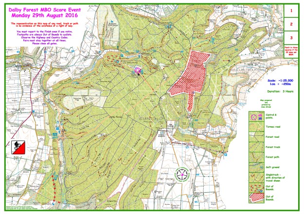 2016 Dalby 25000 Working Drawing without Controls 15th August