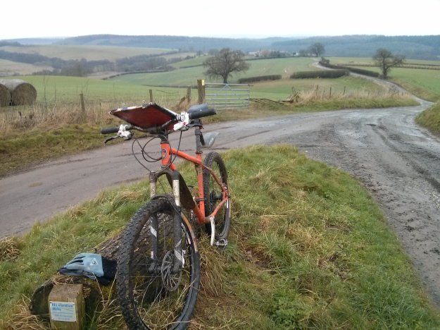 Brendon's been out checking the route...