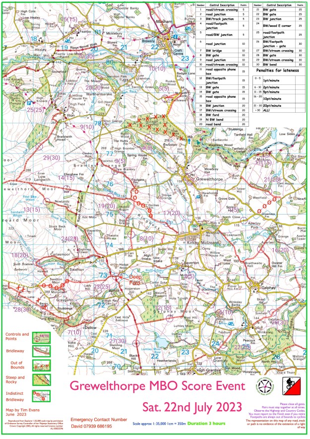 Grewelthorpe Control map